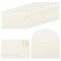 Mini UmschläGe 11 X 7,5 Cm 12 StüCk Glitzerpapier Silber