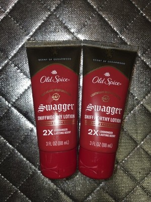 Old Spice Swagger Daily Hydration Hand & Body Lotion - 3 Oz Lot Of 2