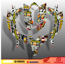 Yamaha YFZ 450 graphics kit 2003 2004 2005 2006 2007 2008 stickers decals kit