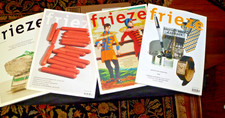 Lot of 4 FREIZE Magazines (Contemporary Art &amp; Culture)  2013-2015
