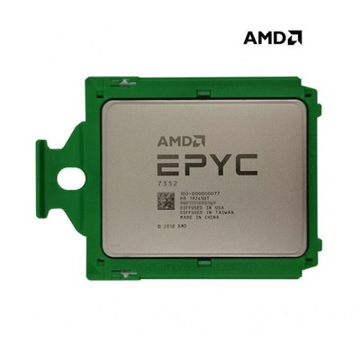 AMD EPYC 7352 Processors 2.3GHz CPU 24 Core 128MB SP3 1Max 3.2GHz