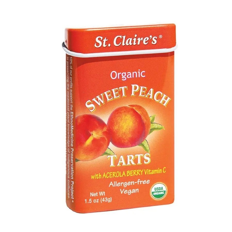 Фруктовые пироги со сладким персиком St.Claires Organics, упаковка 1,5 унции