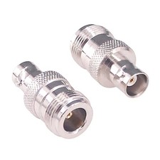 2pcs N to BNC Coax Connector N Type Female to BNC Female RF Coaxial Adapter A...