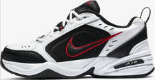 Nike Men's Air Monarch IV 4E White/Black Athletic Shoes 416355-101 Size 10M