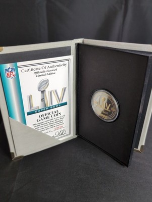 The Highland Mint Super Bowl LIV Official NFL Game Coin Limited Edition
