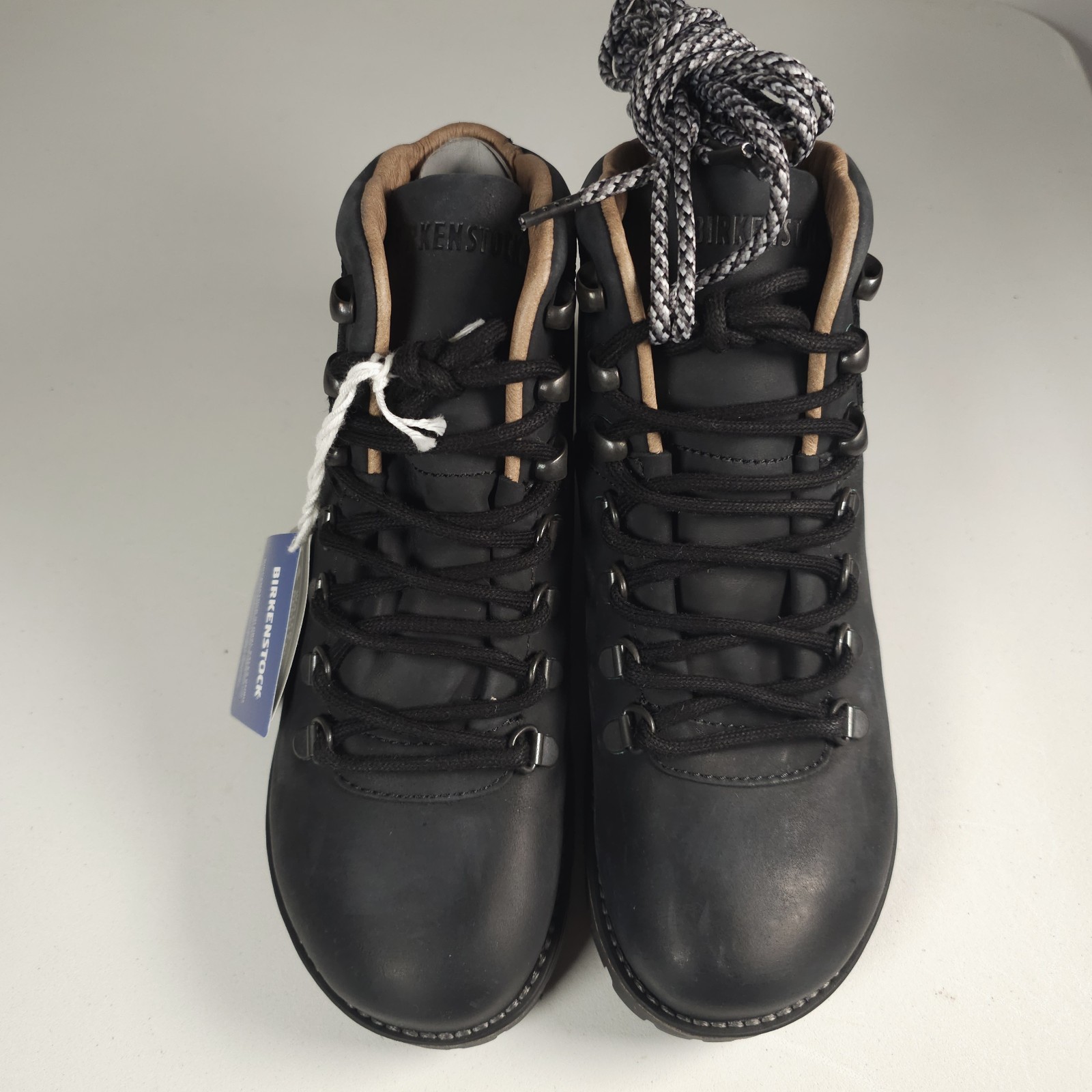 BIRKENSTOCK Jackson Black Lace-up Unisex Boots Water Repellent Size 37 and 40