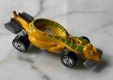 Hot Wheels 1985 Snake Yellow Model Race Car