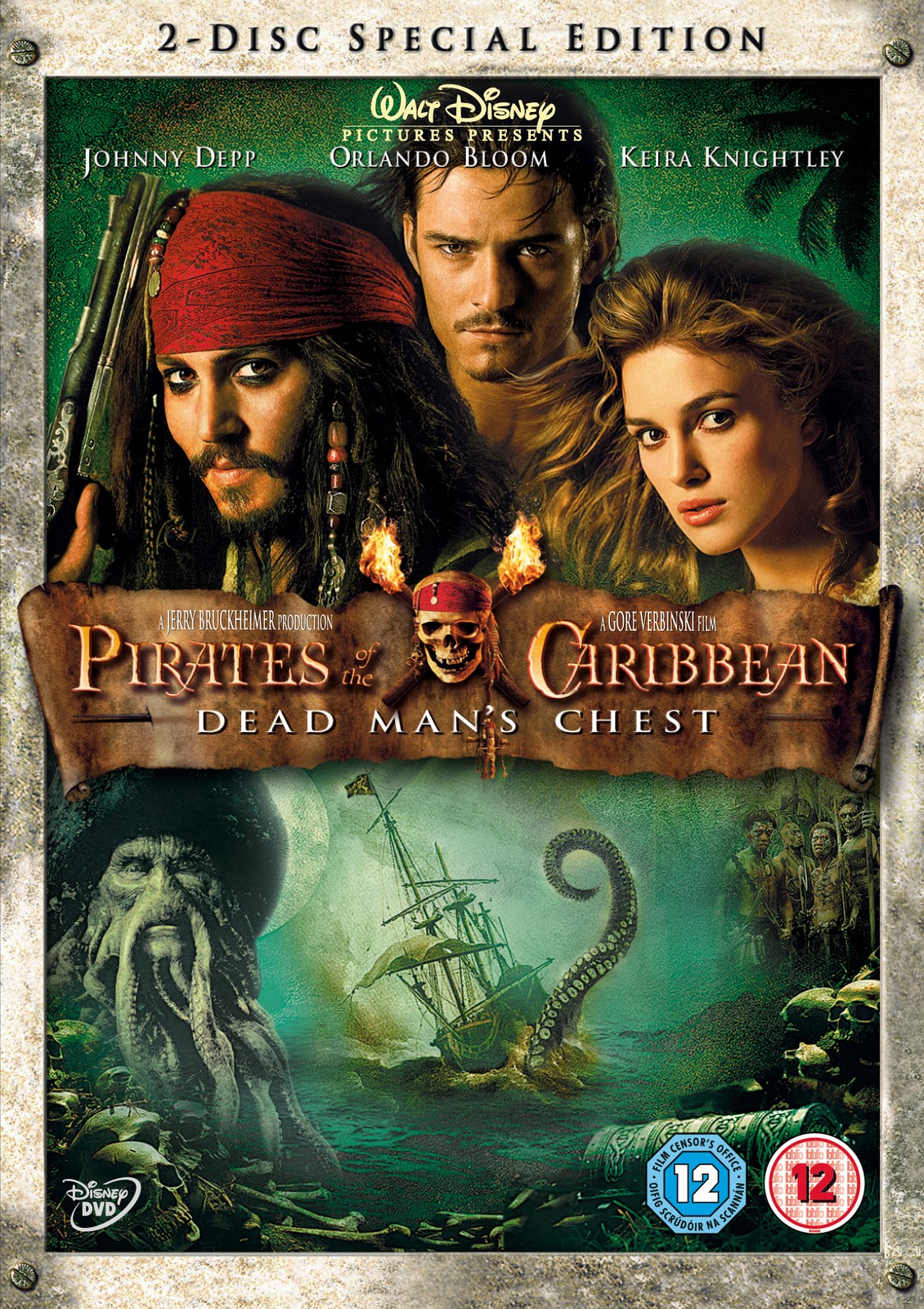Pirates Of The Caribbean - Dead Man's Chest (2 Disc) (DVD) Johnny Depp