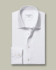 Charles Tyrwhitt Richmond Weave Business Hemd Größe 39 / M