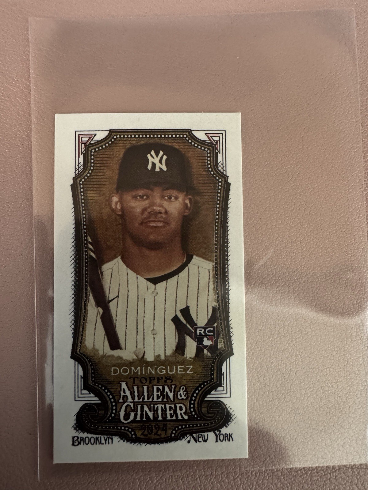 2024 Topps Allen & Ginter - Jasson Dominguez #31 Mini (RC)