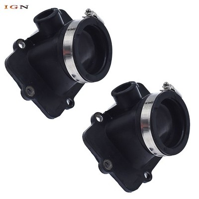 For Ski Doo 500 600 2001-04 Set(2) Carb Intake Boots Replace 420867880 420867882
