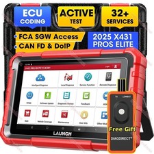 Launch X431 Pros Elite V Pro 5 Bidirectional Car Diagnostic Scanner Key Coding