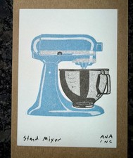Ana Inciardi mini prints - Stand Mixer
