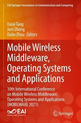 Mobile Wireless Middleware, Betriebssysteme und Anwendungen - 9783030986735