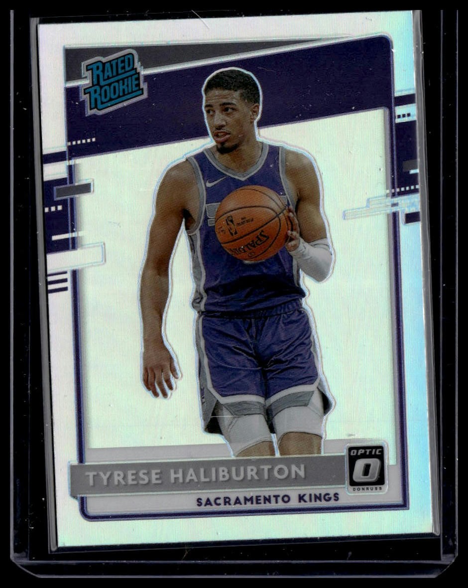 Tyrese Haliburton #162 Holo 2020-21 Donruss Optic sports Basketball