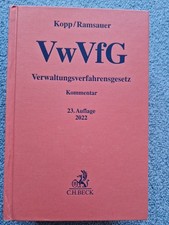 Kopp/Ramsauer, Verwaltungsverfahrensgesetz: VwVfG, 23. Auflage, 2022