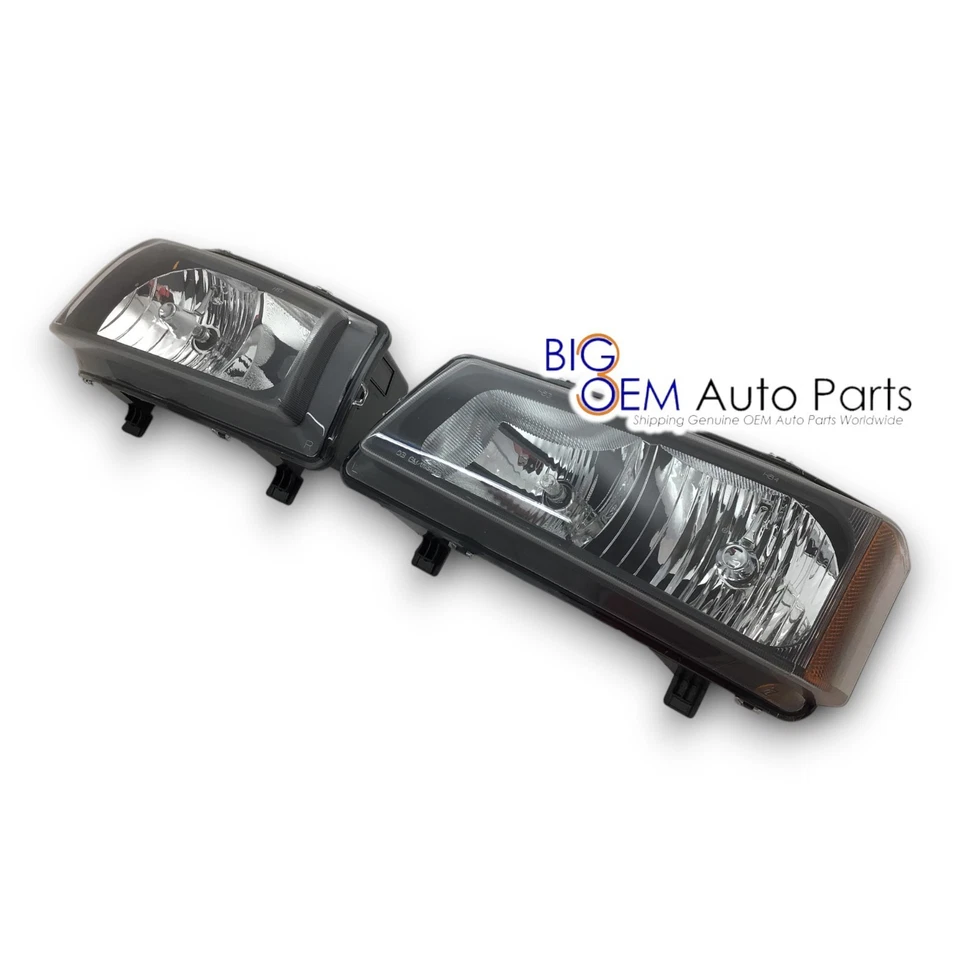 Juego de faros laterales para conductor pasajero Chevrolet Avalanche Silverado 2003-2007 Foto 3 de 4