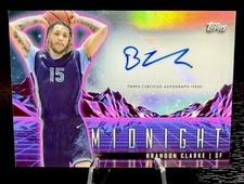 2023-24 Topps Midnight - Horizon Signatures Brandon Clarke #HS-BC (AU)