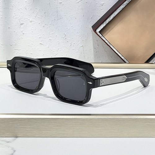 SANDRO Luxury Handmade Acetate Fiber JMM Square Resort Sunglasses