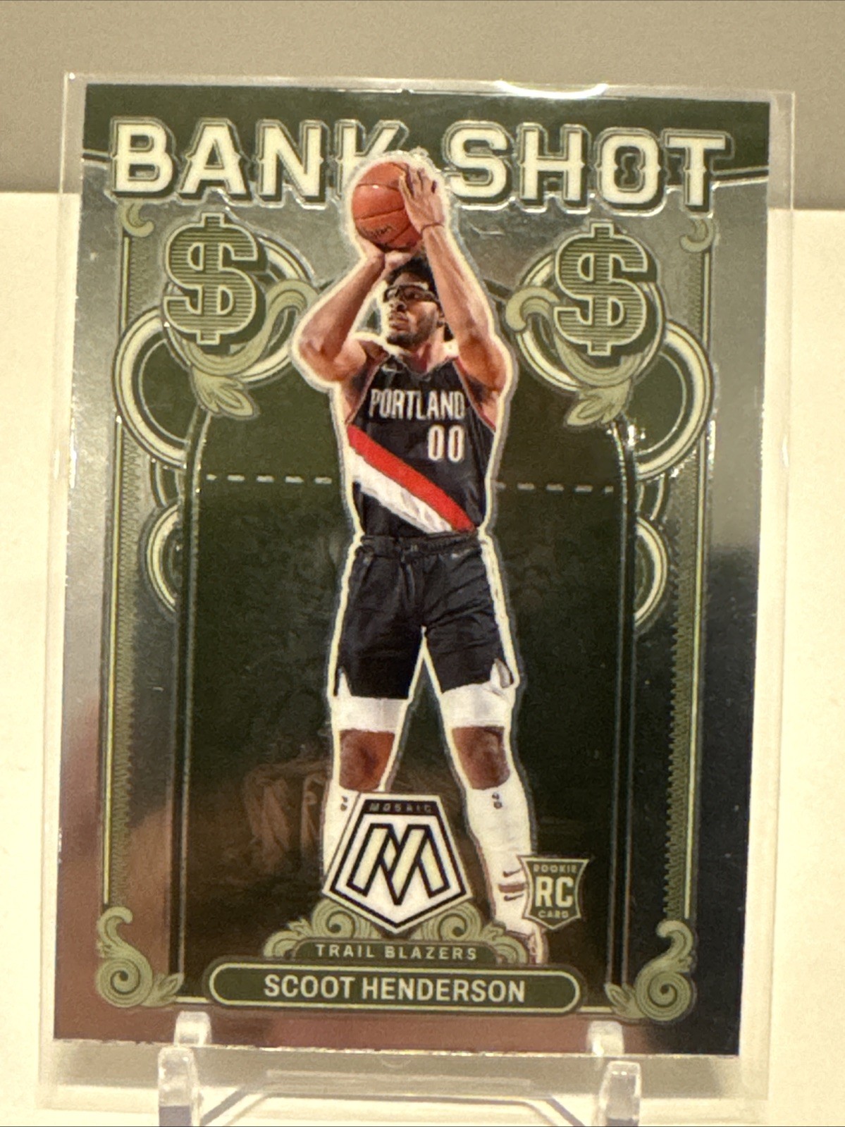 2023-24 Mosaic Scoot Henderson #16 - Rookie Bank Shot Base