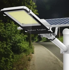 Solar Street Lights 7000K Outdoor Dusk Dawn Super Bright IP65 Waterproof   CE