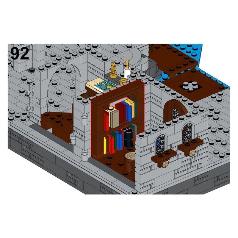 MOC-164496 Lion Knights’ Harbor Compatible with 10305 3094 PCS Castle - Image 3 of 4