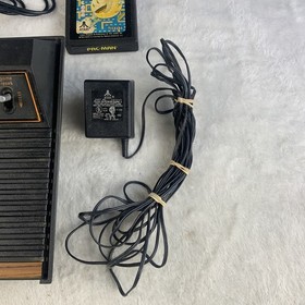 Atari 2600 Light Sixer Console, Cables, Controllers, & Game Works Great Read