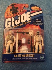 GI JOE RAH Big Ben & Whiteout 2 Pack  Hasbro Special Collectors Edition MOC