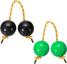 2 Pack African Kashaka Shaker Balls, Hand Percussion Instrument for Party  Musi