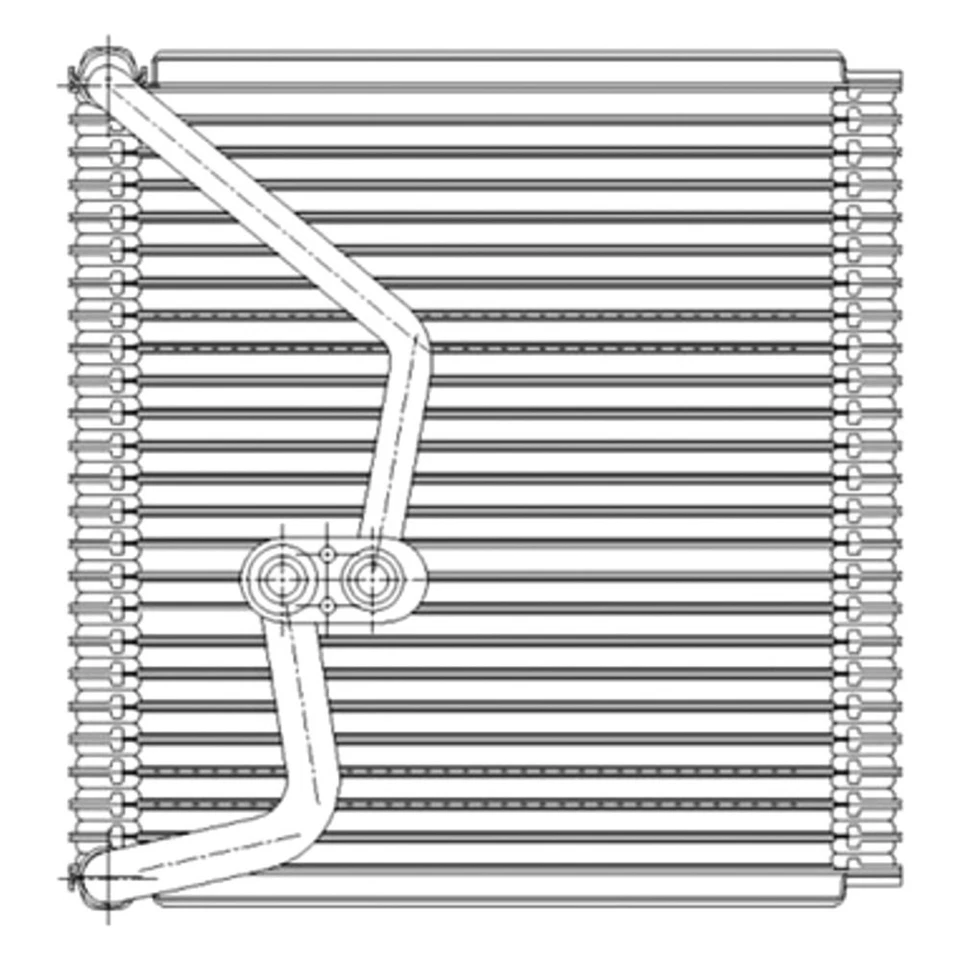 For Kia Rio5 2006-2011 TYC 97227 A/C Evaporator Core Foto 2 de 2