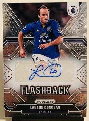 Landon Donovan 2021-22 Panini Prizm EPL Flashback Auto     