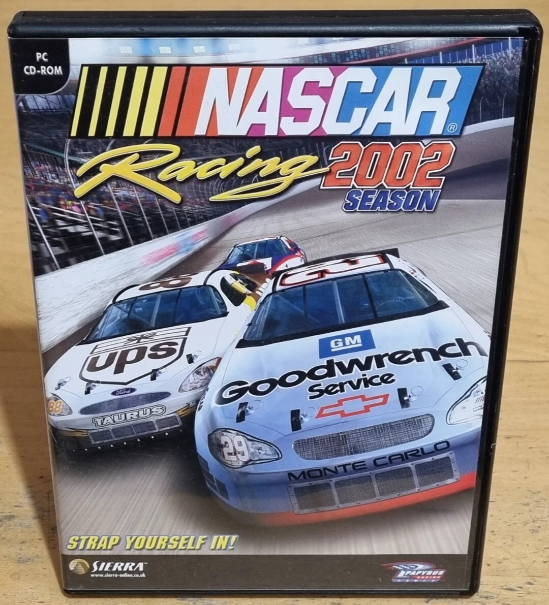 Nascar Racing 2002 Season For PC CD-Rom Complete Sierra