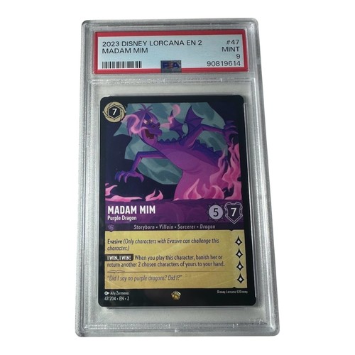 Madam Mim - Purple Dragon graded PSA 9 for sale on eBay