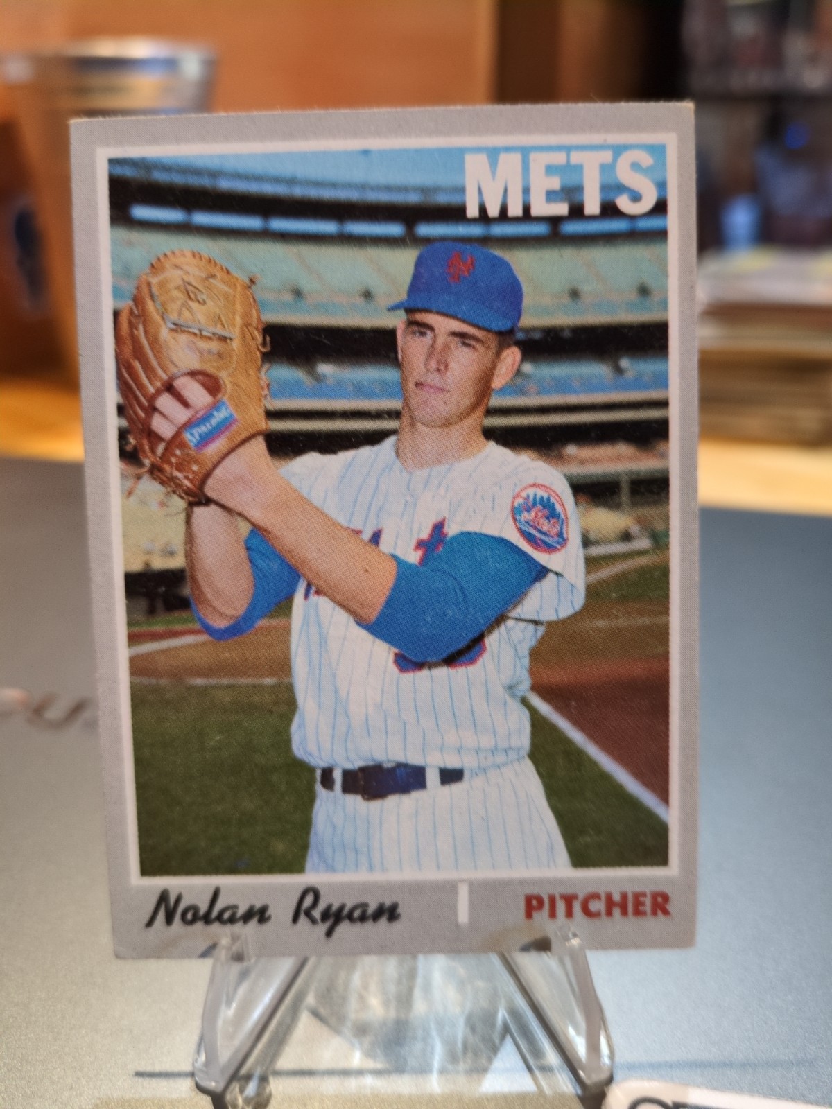 1970 Topps Baseball #712 Nolan Ryan New York Mets HoF BGR A