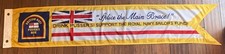 British Navy Pusser's Rum LONG Pennant Flag Splice The Main Brace Sailors Fund