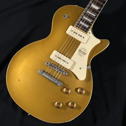 Heritage H-150 Custom Shop P-90 Gold Top Artisan Aged 3.90kg