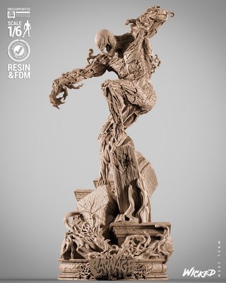 3D gedruckte 16K Wicked Carnage 2025 Skulptur Maßstab 1:6 unbemalt Fan Made