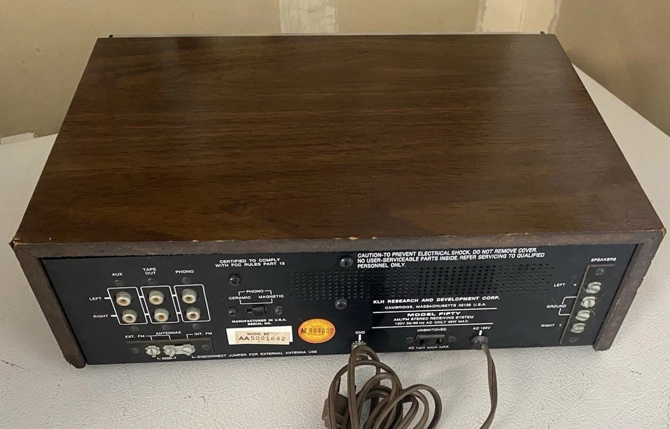 Приемник KLH модель 50 (хорошо работает) - Изображение 4 из 4