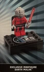 Lego Star Wars Darth Malek Minifigure With Stand
