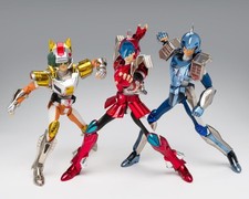 OFFERTA - Bandai Myth Cloth Revival Steel Saint Set: Sky Sho, Land Daichi, Marin