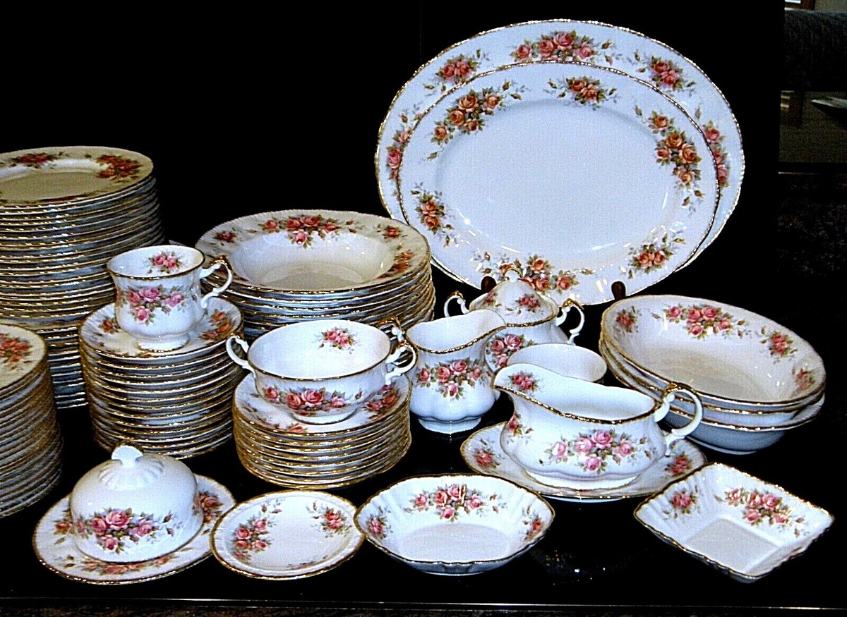 Vintage PARAGON Elizabeth Rose Fine Bone China. Made in England | eBay