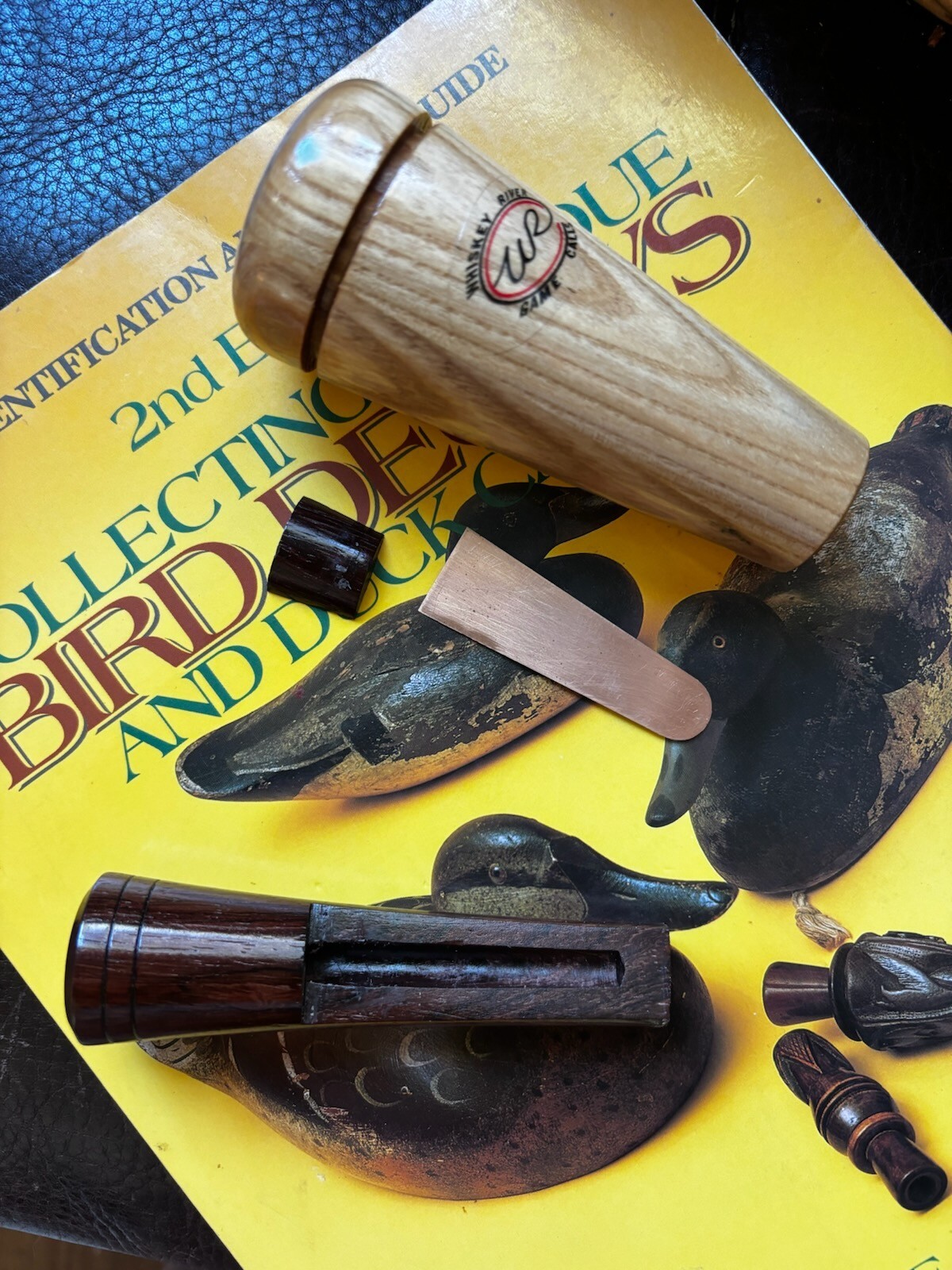 Oak & Cocobolo Reelfoot Style Metal reed duck call eBay