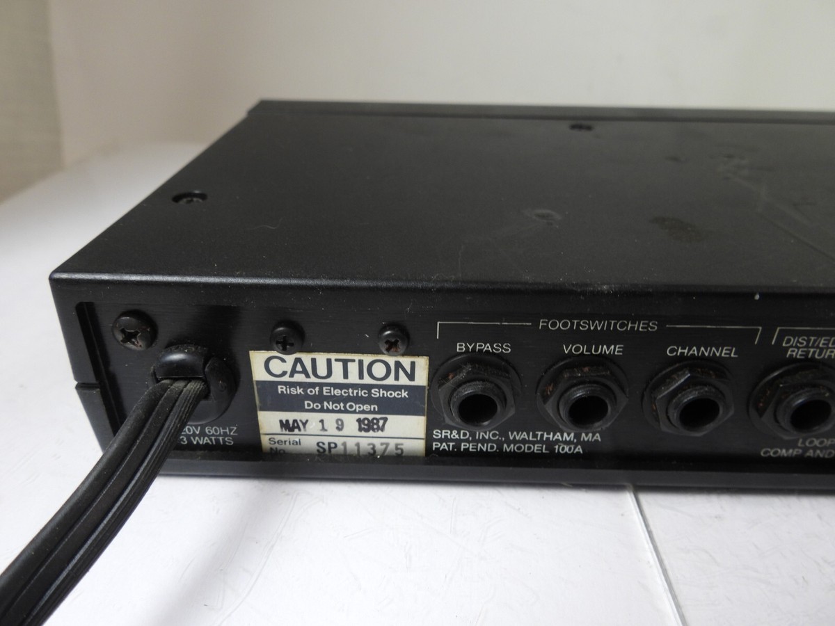 Vintage Rockman Sustainor Model 100 Effects Processor Tom Scholz