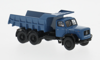 Brekina 83302, Magirus Jupiter Kipper, Blau/Schwarz, 1960, Auto Modell 1:87 (H0)
