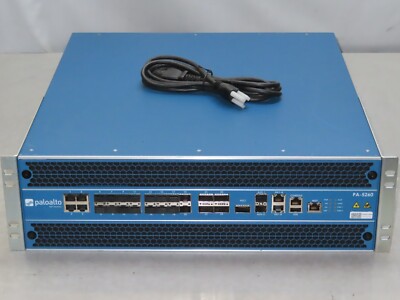 PALO ALTO PA-5260 Network Security Firewall Appliance with SSD 