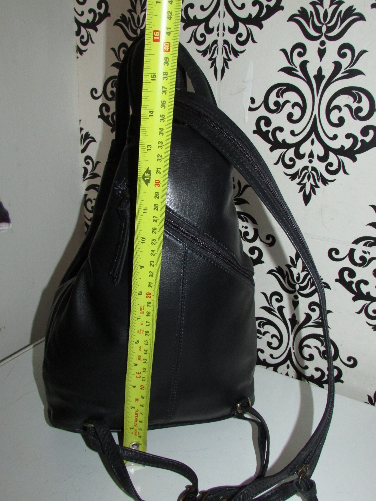 BRAND NEW JOBIS REAL LEATHER BACKPACK SLOUCH GRAB SHOULDER HANDBAG