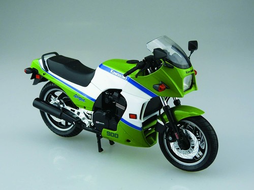Japan Aosima 1/12 Scale Kawasak GPZ900R Ninja A2 Motorrad Modellbausatz 0901 - Bild 3 von 6