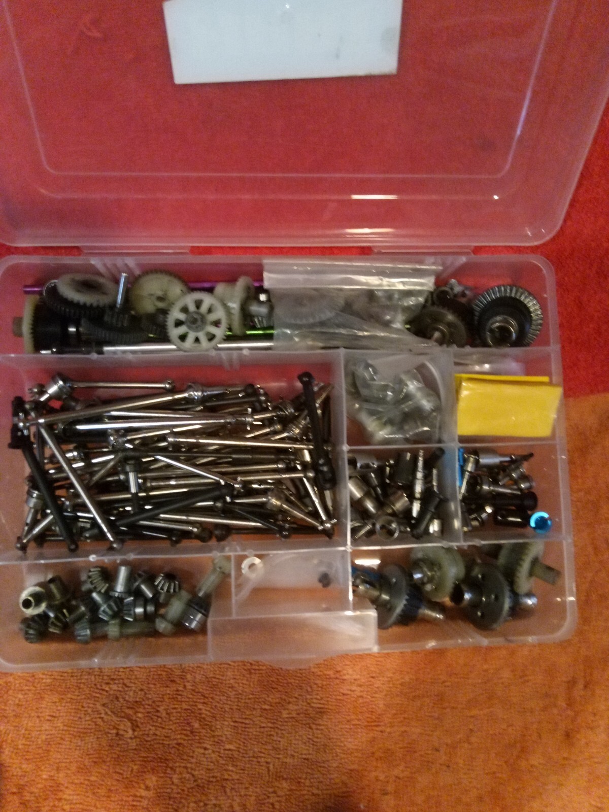 Rc Car Parts Hardware Screw Box Used Vintage Rc Car Parts eBay