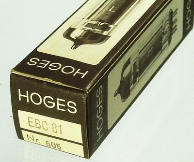 NEW TUBE: Radioröhre EBC81 Hoges [9997]