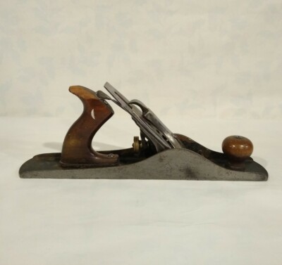 Everkeen 1920's No. 5 Hand Plane Corrugated Laminated Blade Vintage